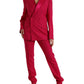Red MARTINI Wool Slim Fit 3 Piece Suit