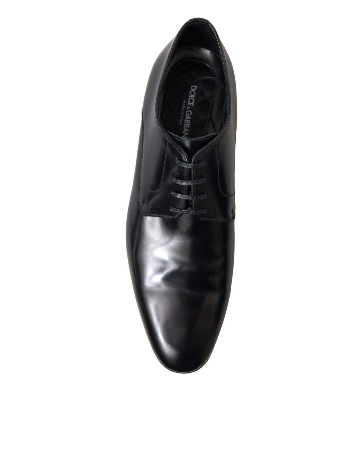 Elegant Men's Leather Lace-Up Derby Shoes