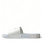 White Rubber Sandals Slippers Beachwear Men Shoes