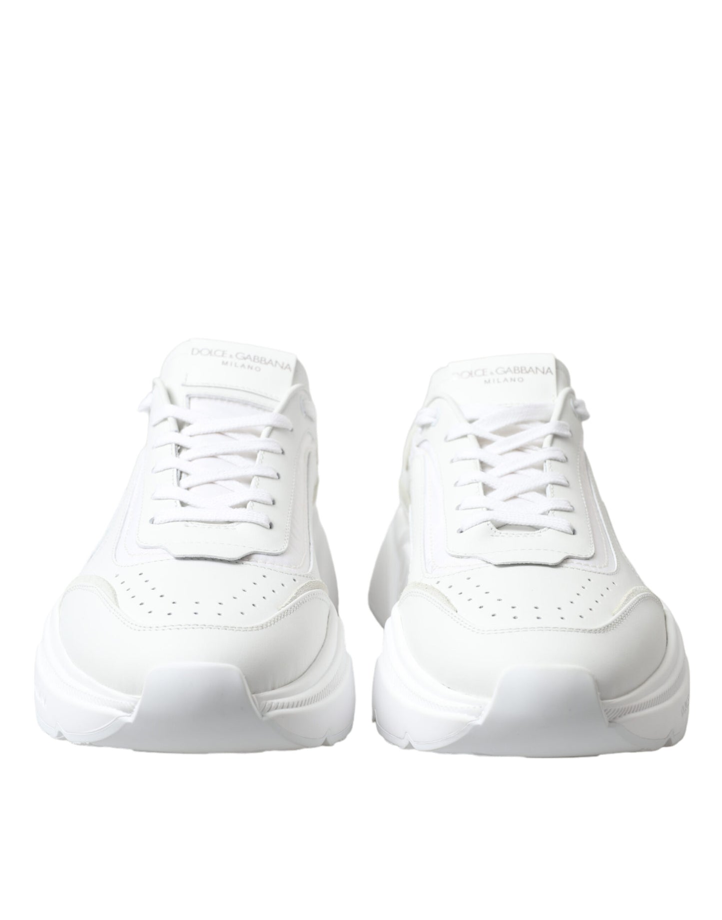 Elegant White DAYMASTER Casual Sneakers