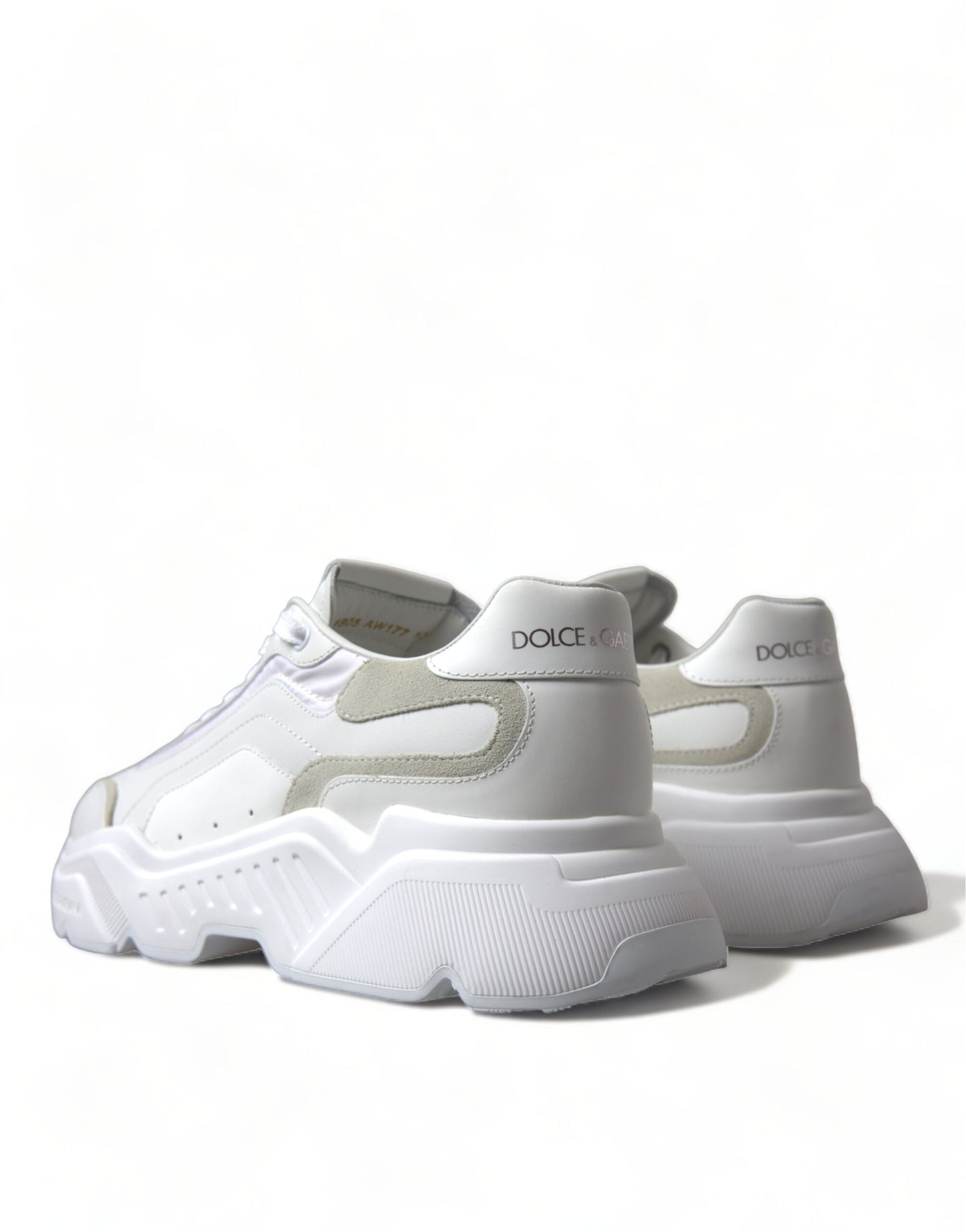 Elegant White DAYMASTER Casual Sneakers