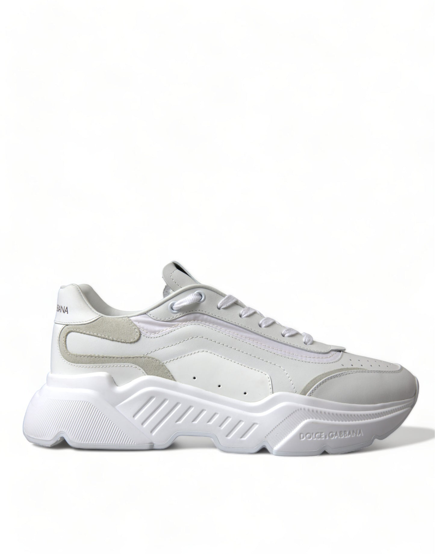 Elegant White DAYMASTER Casual Sneakers