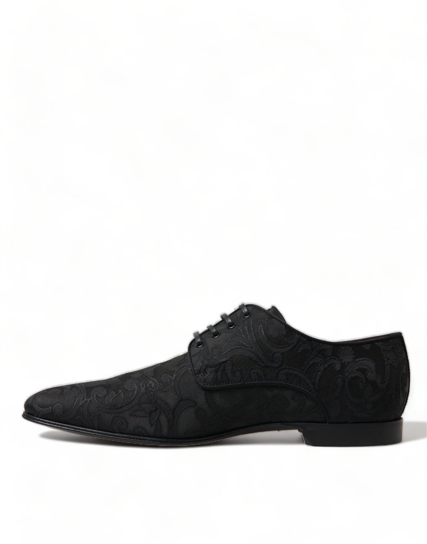 Elegant Jacquard Lace-Up Derby Dress Shoes