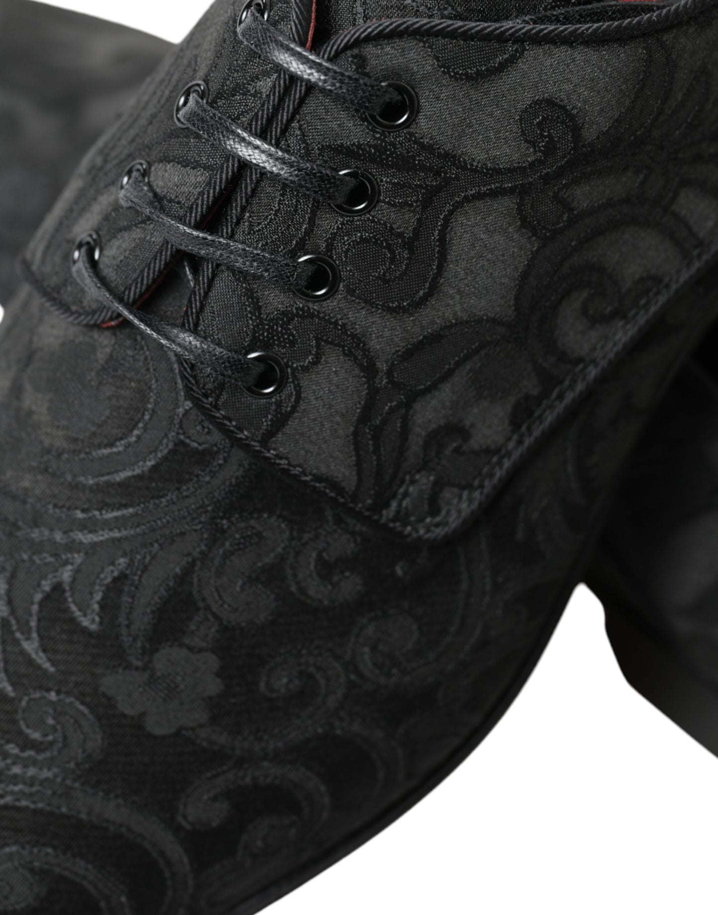 Elegant Jacquard Lace-Up Derby Dress Shoes