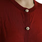 Multicolor Cardigan Color Block Silk Crewneck Sweater