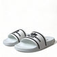 White Rubber Sandals Slippers Beachwear Men Shoes