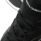 Elegant Black Mesh Sorrento Sneakers