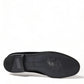 Black Velvet Loafers Formal Shoes