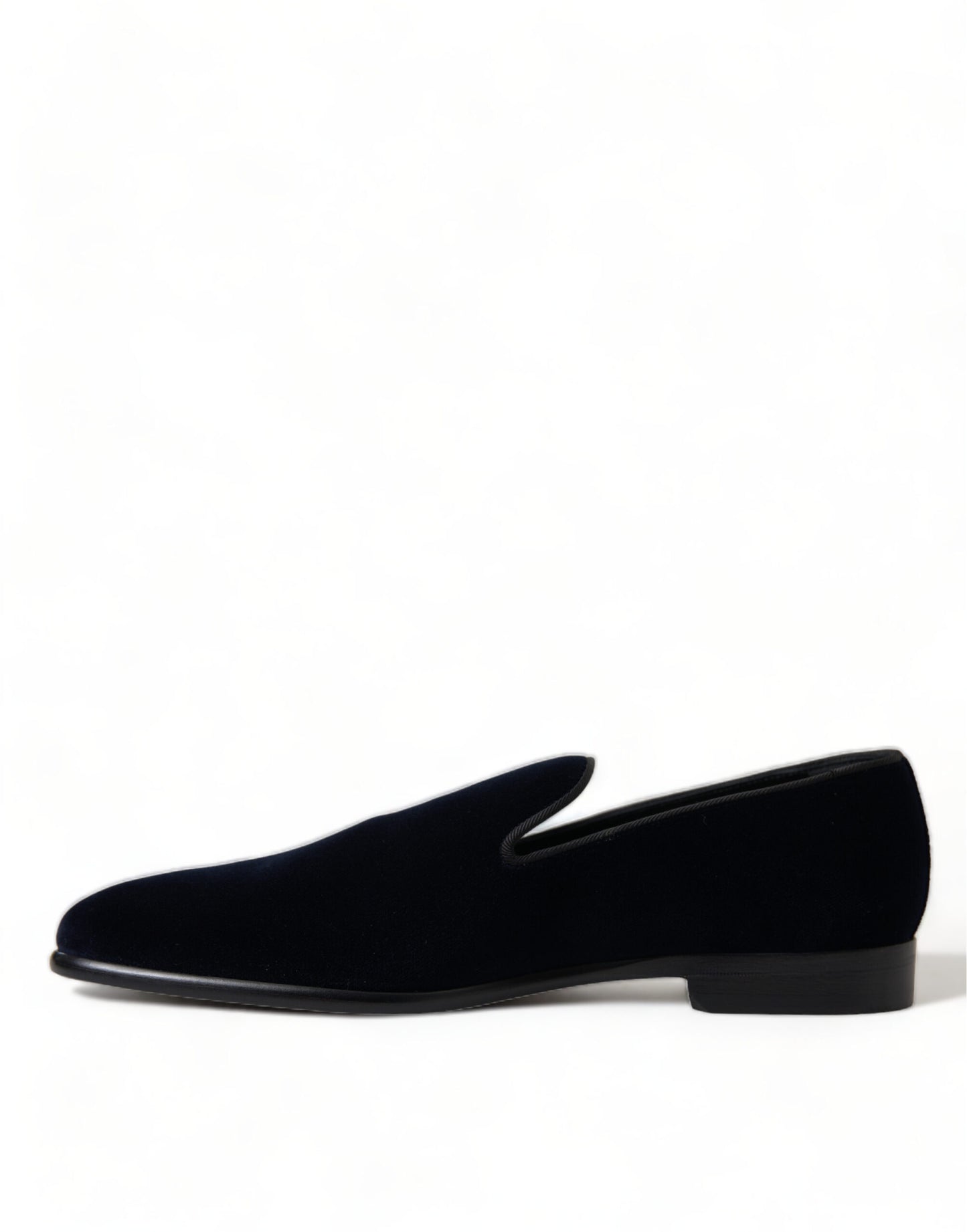 Blue Velvet Formal Loafers Dress Shoes