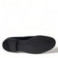 Blue Velvet Formal Loafers Dress Shoes