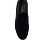 Blue Velvet Formal Loafers Dress Shoes