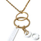 Chic Gold Charm Chain Necklace
