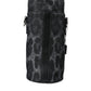 Black Leopard Round Slim Tote Bottle Cage Bag