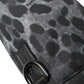 Black Leopard Round Slim Tote Bottle Cage Bag