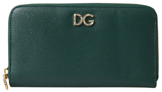 Emerald Elegance Continental Wallet