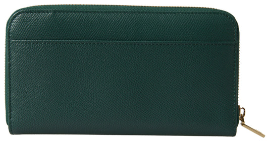 Emerald Elegance Continental Wallet