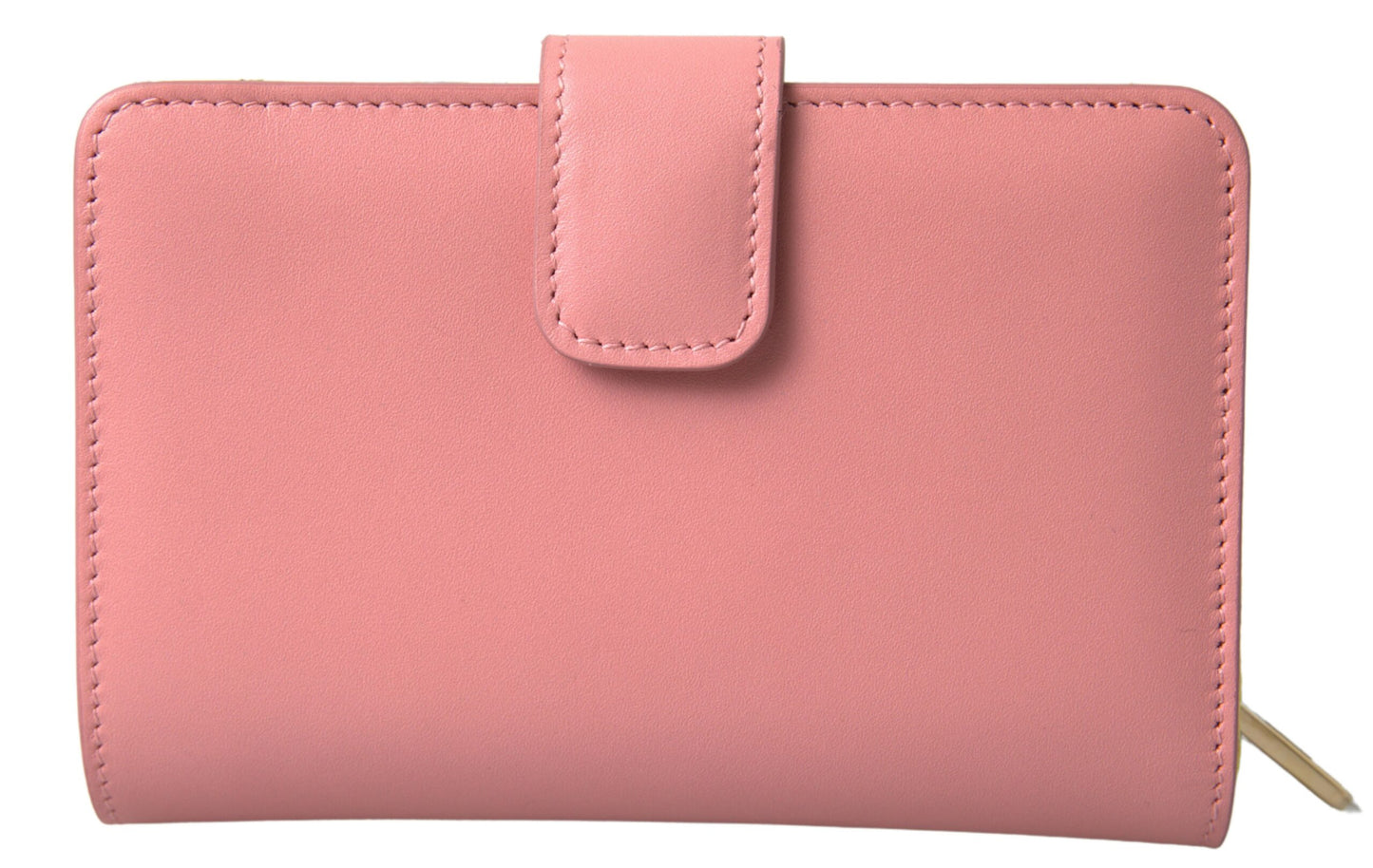 Chic Pink Zip Around Continental Wallet