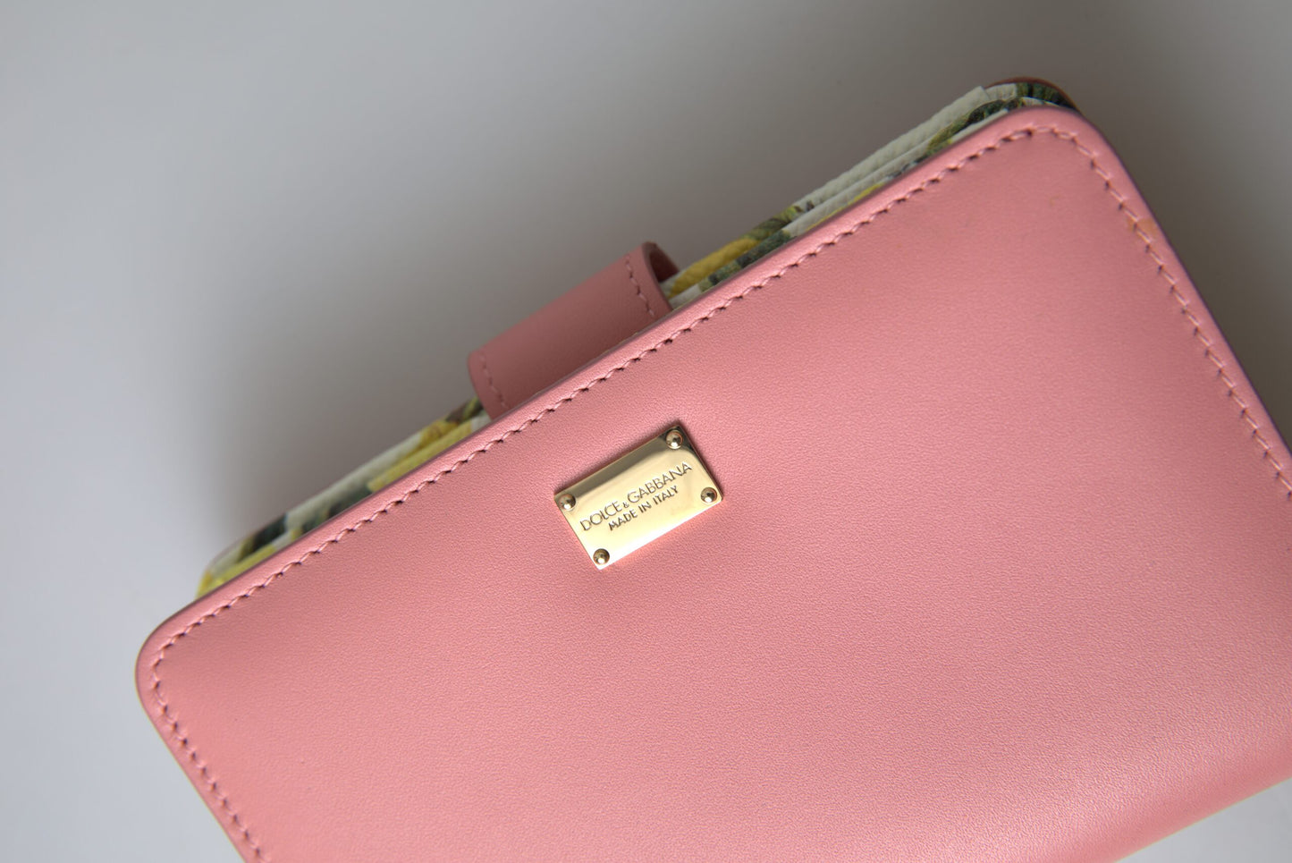 Chic Pink Zip Around Continental Wallet