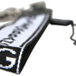 Elegant Monochrome Keychain & Charm