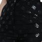 Black Wool DG Logo High Waist Straight Pants