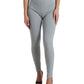 Gray Nylon Slim Trouser Pants