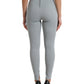 Gray Nylon Slim Trouser Pants
