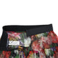 Elegant High Waist Floral Maxi Skirt
