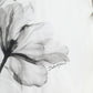 White Floral Print Hooded Pullover Sweater