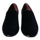 Black Velvet Loafers Formal Dress Shoes