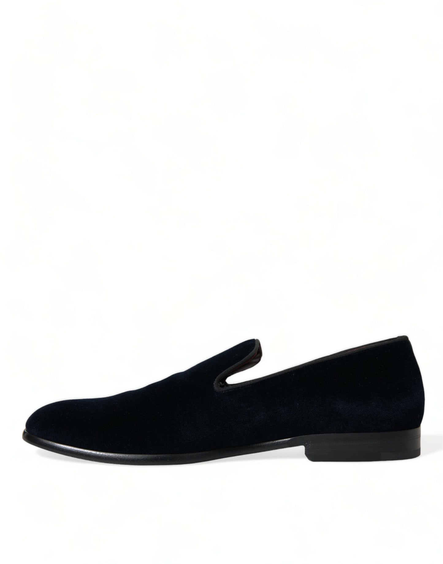 Black Velvet Loafers Formal Dress Shoes