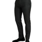 Dark Gray Stretch Slim Formal Pants