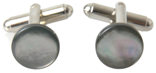 Elegant Silver Plated Cufflinks