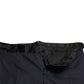 Blue Wool Cropped Tapered Pants