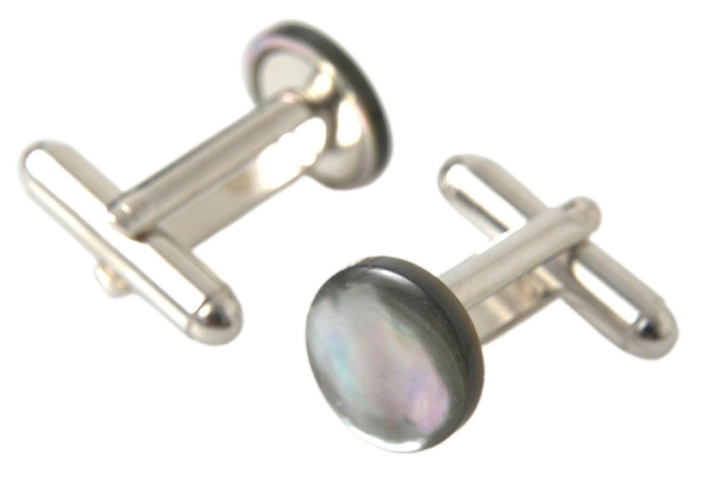 Elegant Silver Plated Cufflinks