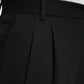 Black Wool Formal Straight Fit Dress Pants
