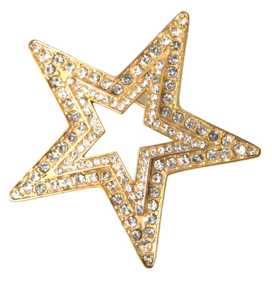 Elegant Gold Plated Star Pin