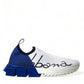 White Blue Sorrento Low Top Men Casual Sneakers Shoes