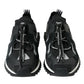 Black Sorrento Lace Up Low Top Men Sneakers Shoes