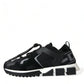 Black Sorrento Lace Up Low Top Men Sneakers Shoes