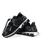 Black Sorrento Lace Up Low Top Men Sneakers Shoes