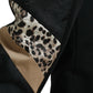 Black Cotton Slim Stretch Jogger Pants