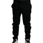 Black Gray slim Cotton Denim Jeans
