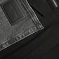 Black Gray slim Cotton Denim Jeans