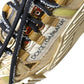 Gleaming Gold-Toned Luxury Sneakers