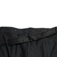 Black Wool Slim Fit Formal Trouser Dress Pants