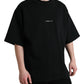 Black Eyes Print Cotton Round Neck T-shirt