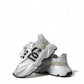 Daymaster Chic White Nylon Sneakers