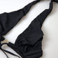 Black Swimsuit Two Piece Beachwear Bikini set