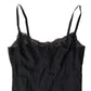 Elegant Black Silk Blend Camisole