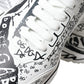 Daymaster Graffiti Print Mid Top Sneakers